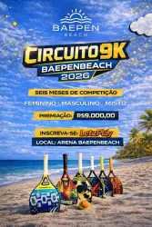 CIRCUITO 9K BAEPENBEACH - 1ª ETAPA - DUPLA MASCULINO - LIVRE 