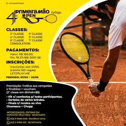 4° PRIMEIRA MÃO BySaga Open 2026 - SIMPLES - 4Âª Classe Mista