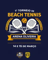 1º Torneio de Beach Tennis Arena Oliveira - São Mateus do Maranhão-MA - Dupla Masculina - INTERMEDIÁRIO (C+C e B+D)