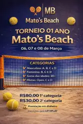 Torneio 1 Ano Mato's Beach 