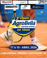 1º Agrobella Open de Tênis  - Masculina - 3ª CLASSE