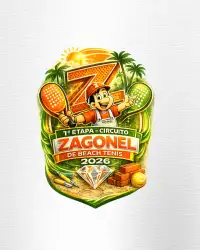 1° ETAPA CIRCUITO ZAGONEL DE BEACH TENNIS ARENA DIAMANTY 2026 - Categoria D Masculino.