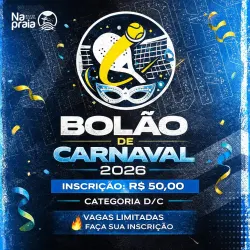 BOLÃO DE CARNAVAL 🎭🥎 - CAT. D/C MASCULINO