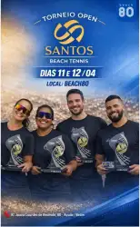 Open Santos de Beach Tennis - Mista B