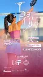 Dia Delas 🌷 - Torneio de Beach Tennis Dia das Mulheres - Dupla Feminina Livre 