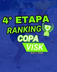 4°ETAPA Ranking Copa Visk Pontuação 2x - DUPLA MASCULINA B