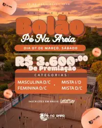 1º Bolão Pé na Areia - MASCULINA I/D