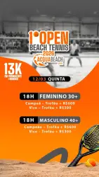 1º OPEN ACQUA BEACH 2026 - feminino 30 +