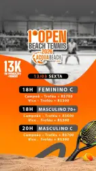 1º OPEN ACQUA BEACH 2026 - Masculina C