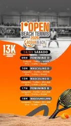 1º OPEN ACQUA BEACH 2026 - FEMININA D