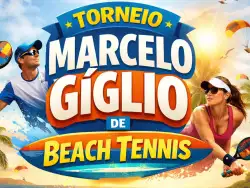 TORNEIO MARCELO GÍGLIO DE BEACH TENNIS - Dupla Mista - INTERMEDIÁRIO