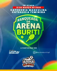 X ETAPA RANKING MASCULINO ARENA BURITI 2025/2026 - MASCULINA ABB
