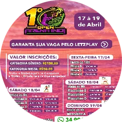 PLAY DE FÉRIAS - Arena Indi - DUPLA MASCULINA C