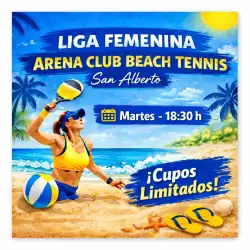 6TA FECHA LIGA FEMININA ARENA CLUB BT SAN ALBERTO  - CATEGORIA D