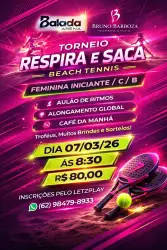 3ª Edição Torneio Respira & Saca - Feminina D