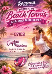 TORNEIO DIA DAS MULHERES 🌺