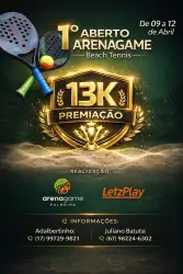 1º OPEN ARENA GAME DE BEACH TENNIS  - MASCULINO  - PRINCIPIANTE