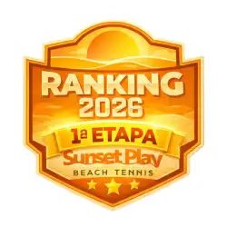 1ª Etapa Ranking Sunset 2026 - DUPLA MASCULINA C