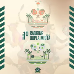 2º Ranking de Dupla Mista - Categoria Iniciante