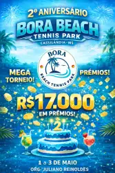 2º ANIVERSARIO BORA BEACH  - MASCULINO D