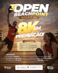 3 Open Beach Point  - Masculino D