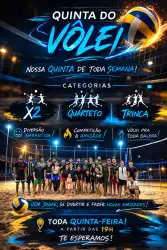 Quinta do bolão  - Vôlei 