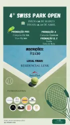 4º Swiss Park Open - Categoria PRO
