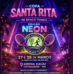 COPA SANTA RITA DE BEACH TENNIS / EDIÇÃO NEON - FEMININO INTERMEDIÁRIO