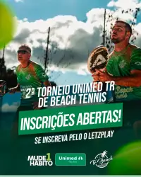 2⁰ TORNEIO UNIMED TR DE BEACH TENNIS - MASCULINA C