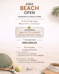 Awa - Open de Beach Tennis - DUPLA MASCULINA D