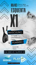 Esquenta X1 - Masculino Iniciante