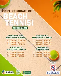 COPA REGIONAL BEACH TENNIS QUERENCIA  - Masculino B