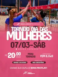 Torneio Dia das Mulheres - CATEGORIA FEMININA D