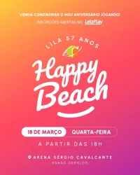 Happy Beach - Aniversario da Lila  - Happy Joy