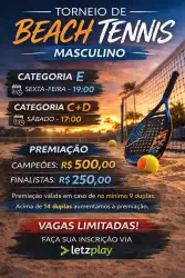 Torneio Relâmpago  - Masculino C+D