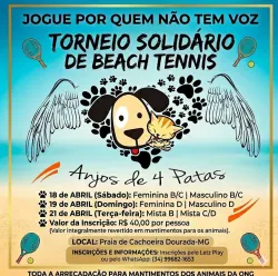Torneio Solidário - Anjos de 4 patas 🐾 