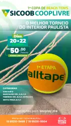 1º Copa SICOOB de Beach Tenis - MASCULINO PRO/A