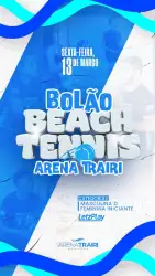 BOLÃO DE BEACH TENNIS DA ARENA TRAIRI - DUPLA MASCULINA D