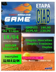 1ª ETAPA  CIAB(BARRA) 2026 - 2ª Classe