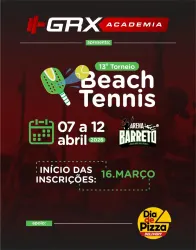 13º Torneio Arena Barreto de Beach Tennis - Masculina 60+ C/D
