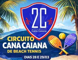 CIRCUITO CANA CAIANA DE BEACH TENNIS  - Circuito Cana Caiana BT - Dupla Masculina - AVANÇADO -