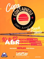 🏆 COPA CONTAINERS HAMBURGUERIA DE BEACH TENNIS – Arena Sunset. - MASCULINO C