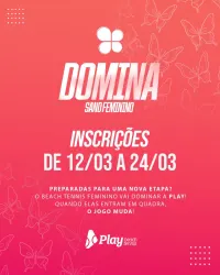 DOMINA SAND - II ETAPA - FEMININA D