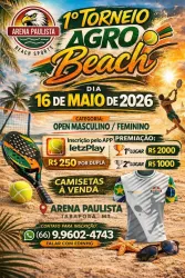 TORNEIO AGRO BEACH - Aberto Feminino OPEN