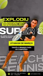 1º SUPER 8 ARENA GM BEACH TENNIS ACADEMY - Masculino Open