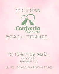1º Copa Confraria dos Bichos - Dupla Masculina - D