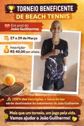 Torneio beneficente em prol do João Guilherme. - Masculino A/B