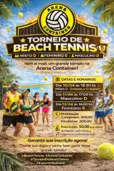 TORNEIO DE BEACH TÊNNIS - PRO SAÚDE / ICEBEATS - MASCULINO D