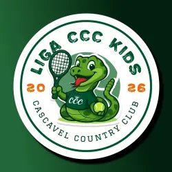 Liga de tênis CCC KIDS 2026 (bola verde)