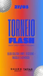 1º TORNEIO FLASH BEACH TENNIS  - Masculina Ouro